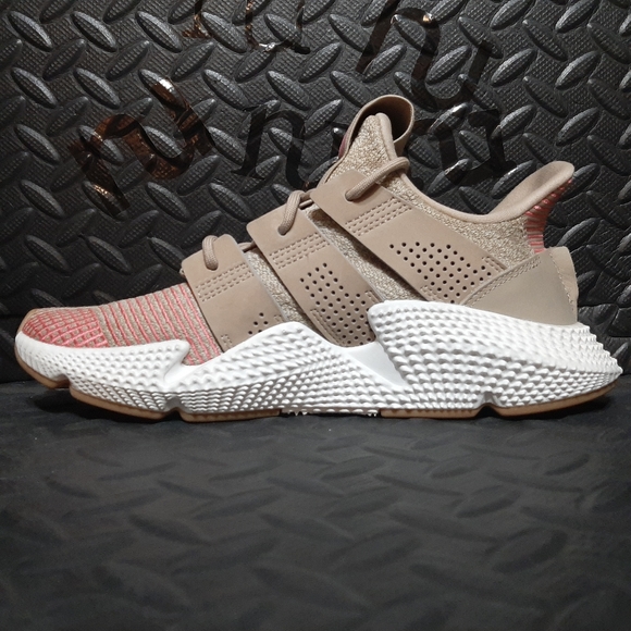 Adidas Prophere Beige Trace Khaki Chalk Pink Men's Shoes CQ2128 size 7 - Picture 2 of 9